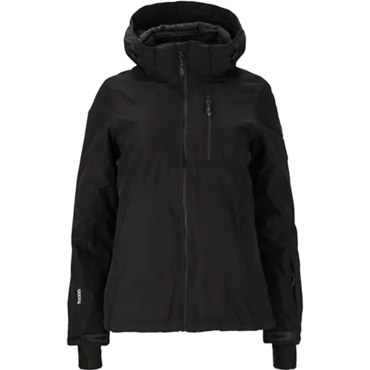 Whistler Drizzle Skijacke, multifunktionale Damenjacke mit winddichter und wasserdichter Qualität, 1001 Black, Größe 42