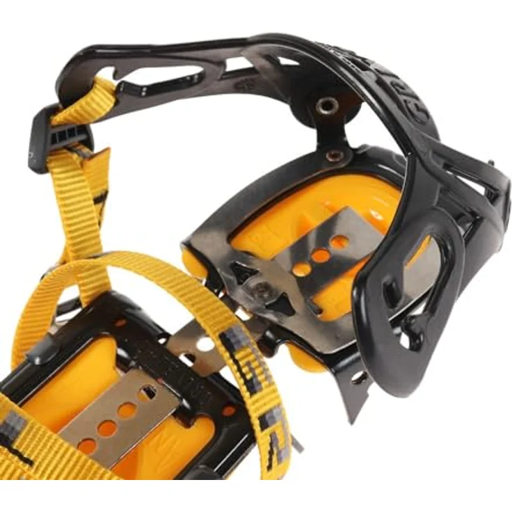 Grivel G10 New-Classic EVO Steigeisen, schwarz/gelb, Anti-Flut, CE und UIAA zertifiziert – Bild 5