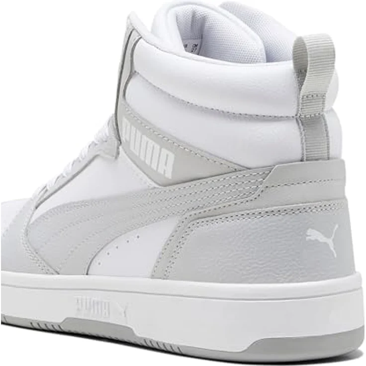 PUMA Rebound v6 Sneakers Senior, knöchelhoch mit SOFTFOAM+ Dämpfung und wasserabweisendem Obermaterial, schwarz – Bild 4