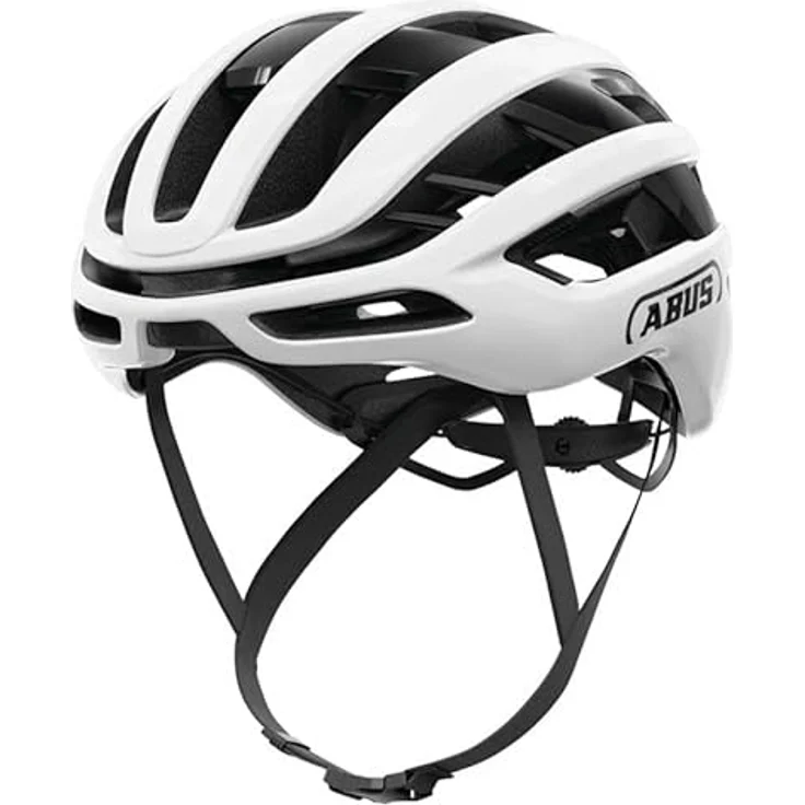 ABUS AirBreaker 2.0, leichter Rennradhelm mit optimierter Ventilation und Aerodynamik, weiß, Größe M (54-58 cm) – Bild 4