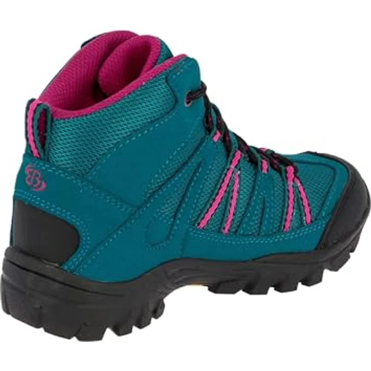 BRÜTTING Ohio High, Outdoorstiefel für Damen und Herren mit robustem Vibram-Profil und praktischem Wechselfußbett, schwarz – Bild 4