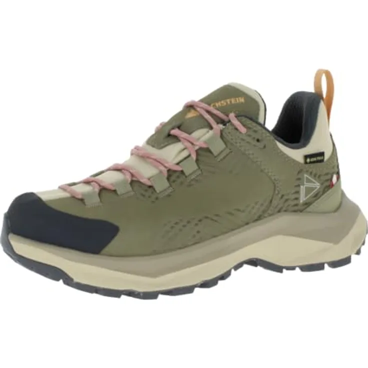 Dachstein Silvretta LC GTX Damen Lowcut-Trekkingschuh, wasserdicht mit GORE-TEX Membran, Vibram® Gummilaufsohle, Antique Green