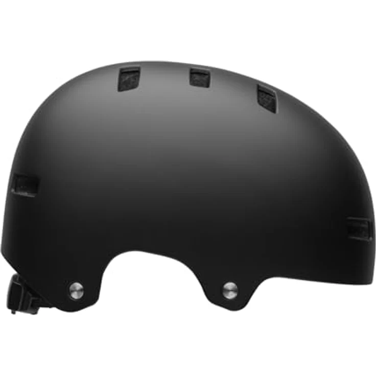 Bell Local Stadthelm, moderner Skater-Style mit Action Fit Anpassungssystem, Schwarz L – Bild 1