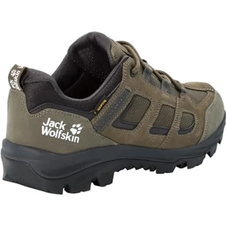 Jack Wolfskin VOJO 3 TEXAPORE LOW M, Wasserdichter Wanderschuh aus Textil und Leder mit griffiger Laufsohle – Bild 9