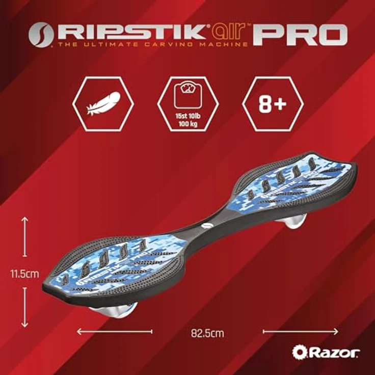 Razor-RipStik AirPro Blau Tarnfarbe – Bild 2