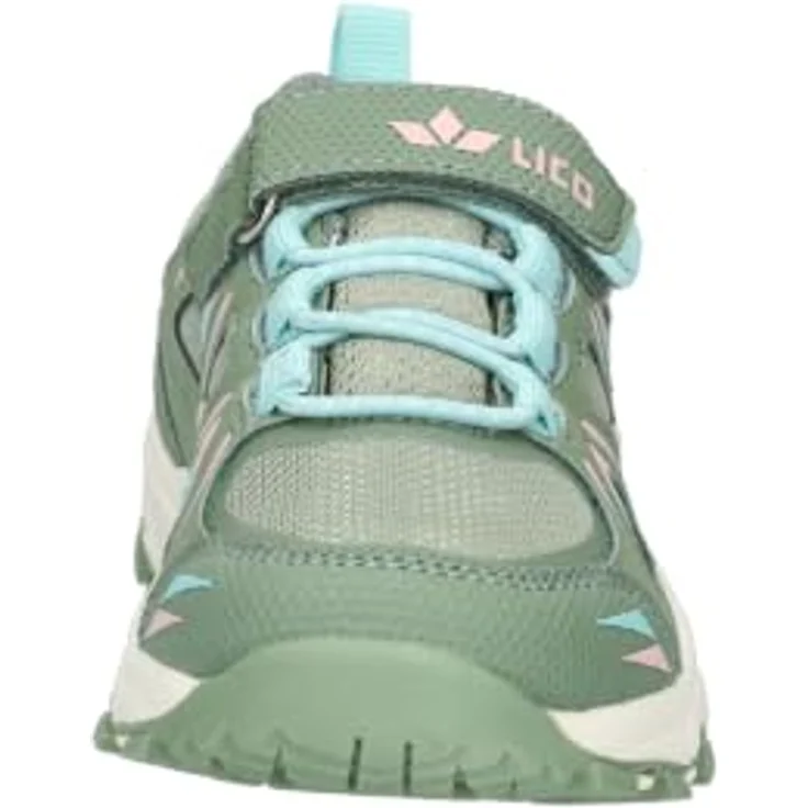 Lico Outdoorschuh Allen VS, wasserdicht und atmungsaktiv mit elastischen Schnürsenkeln und Klettverschluss, schwarz – Bild 3
