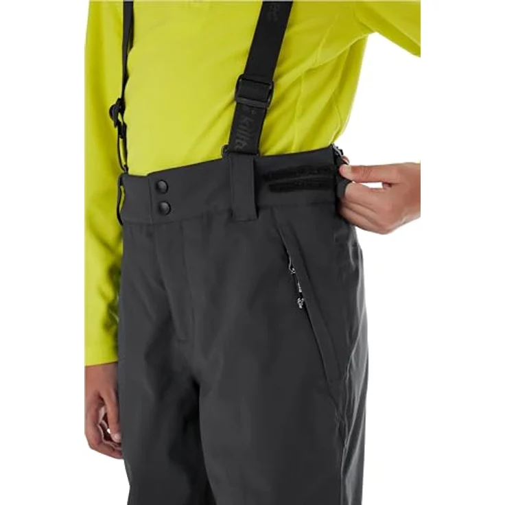 Killtec KSW 79 Skihose, wasserabweisend, Größe 128, schwarz, optimaler Schutz vor Nässe und Kälte – Bild 5