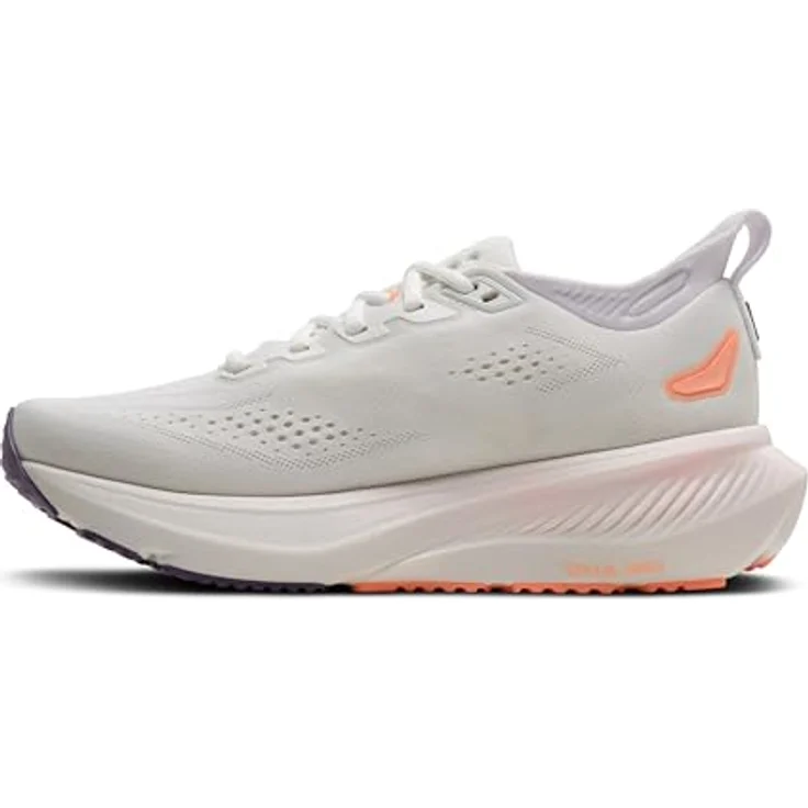 Brooks Glycerin 23, Laufschuhe mit fein abgestimmter Dämpfung, White/Mulled Grape/Clear 39 – Bild 5