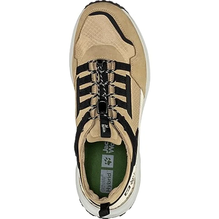 Jack Wolfskin Dromoventure Athletic Low M, Herren Wanderschuhe mit dämpfender EVA-Zwischensohle, Beige – Bild 7