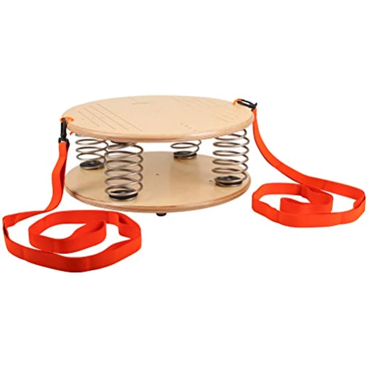 Pedalo Vestimed® 50, Balance Trainer aus wasserfest verleimtem Birke Multiplex Holz, max. Benutzergewicht 120 kg, inkl. 2 Widerstandsbänder und Übungsanleitung – Bild 8