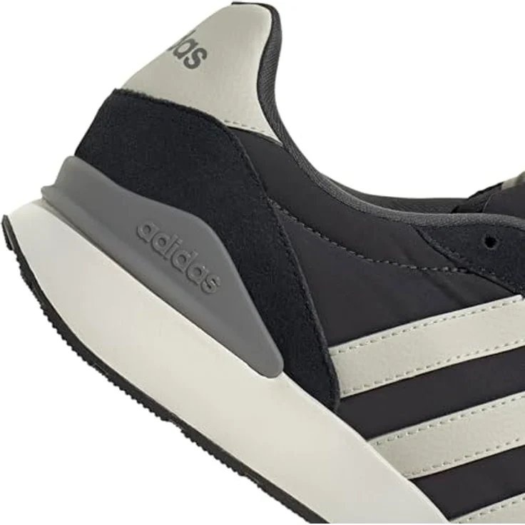adidas JS3333_600 Laufschuhe, Carbon / Orbit Grey / Core Black, reguläre Schaftweite, Schnürsenkelverschluss, Leder/Textil-Obermaterial – Bild 5