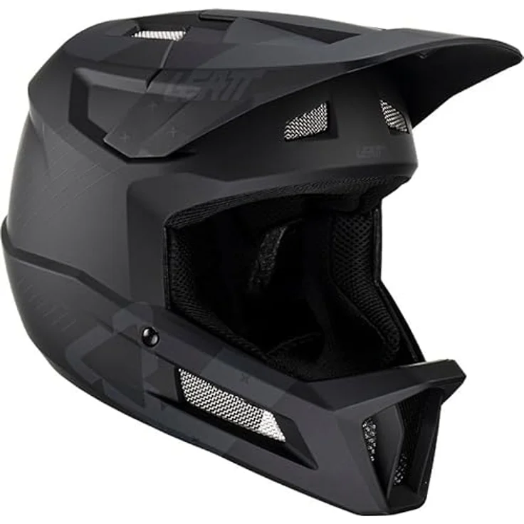 Leatt Helmet MTB Gravity 2.0 Stealth, Vollgesichtshelm mit 360°-Turbinen-Technologie, XS – Bild 2