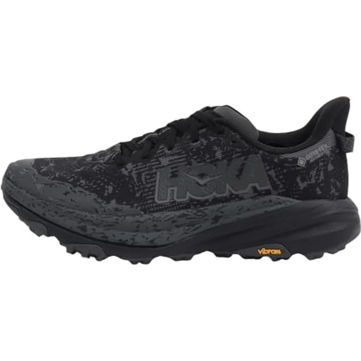 HOKA Speedgoat 6 GTX, Herren Laufschuhe mit GORE-TEX Membran, schwarzem Obermaterial und Vibram® Megagrip Sohle, Größe 42 2/3 – Bild 6