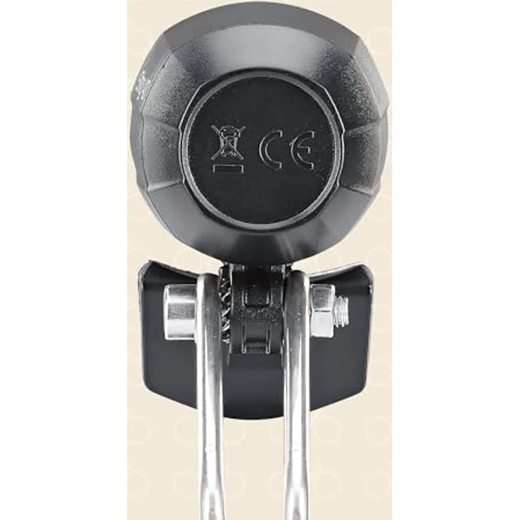 Prophete LED-Batteriescheinwerfer 50 Lux, Montage am Schaft, seitliche Sicherheit, leuchtendes Prophete Logo - Kinderfahrrad Zubehör - blau – Bild 3