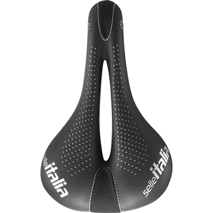 Selle Italia LADY Gel Flow Sattel schwarz, ergonomischer Fahrradsattel für maximalen Komfort und Halt – Bild 2
