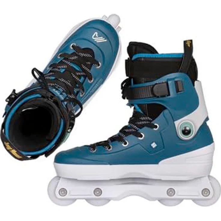 USD Aeon 58 Jay Yoon, Rollschuhe mit V-Power Top-Strap, Myfit 2nd Skin Liner und UC Pro Wheels (58 mm, 88A/92A Mix) für optimalen Komfort und Fahrgefühl – Bild 3