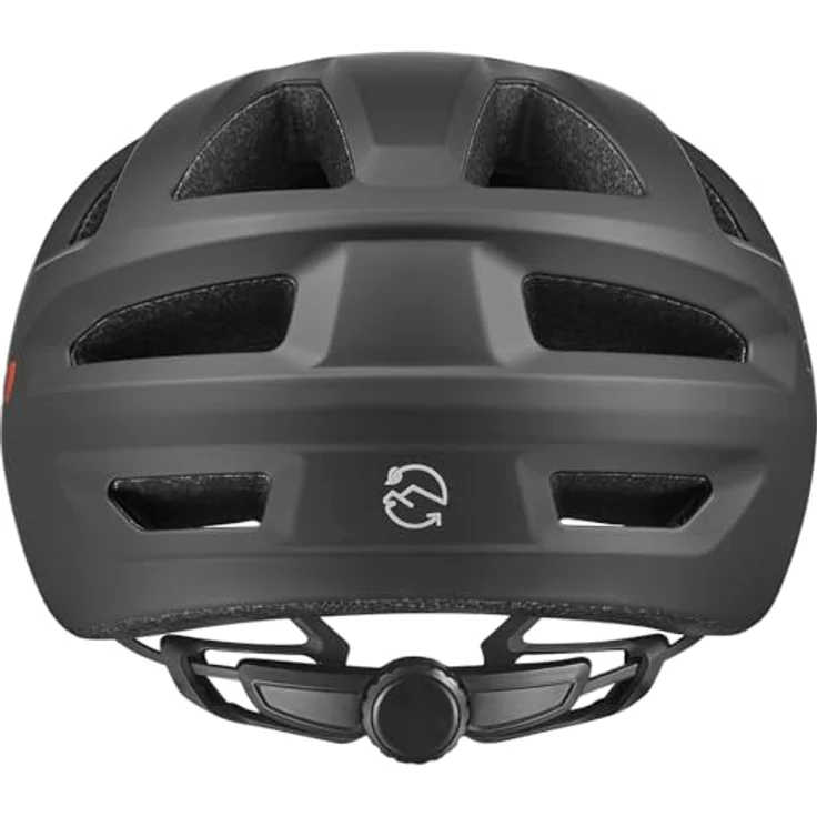 Bollé ADAPT PURE MTB-Helm mit AViD EPS Schutz, Belüftungssystem und feststehendem Schirm, schwarz matt, Größe M – Bild 2