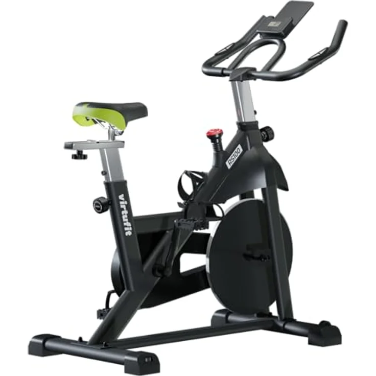 VirtuFit RS100 Indoor Cycle, Ergometer mit magnetischem Widerstand und LCD-Display zur Leistungsüberwachung – Bild 1
