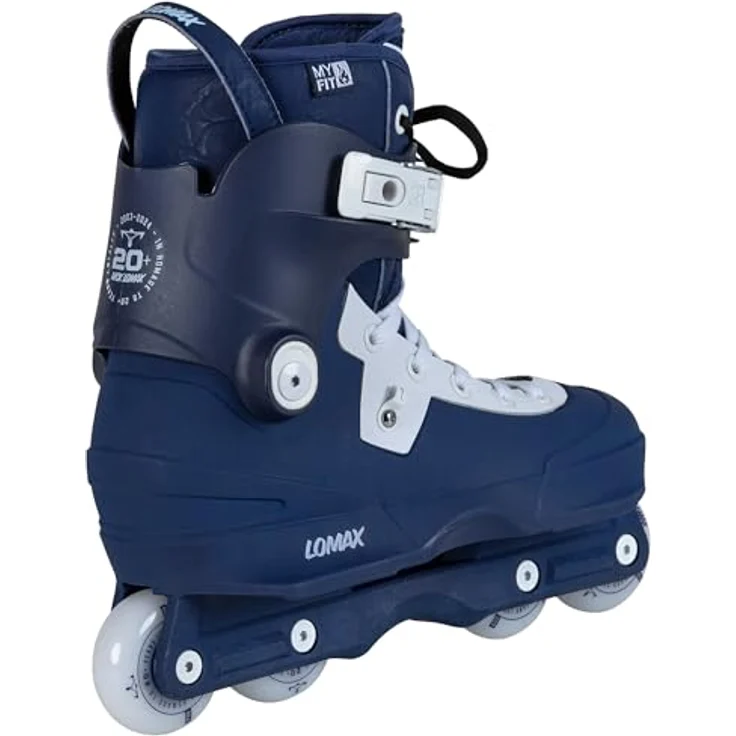 Usd Aeon Nick Lomax Pro II 60, Aggressive Inline Skates in Blau/Weiss, Größe 45 – Bild 3