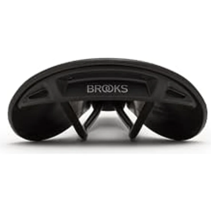 Brooks England C17 All Weather, Fahrradsattel aus vulkanisiertem Naturkautschuk mit Nylon-Cover, flexibel und langlebig – Bild 3