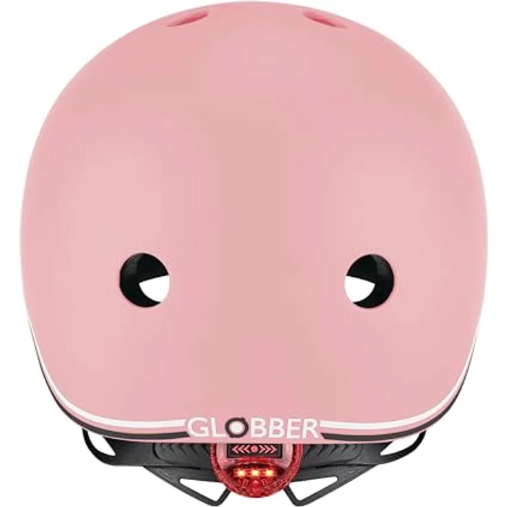 Globber Helm Go Up Lights Pastellrosa – Bild 6