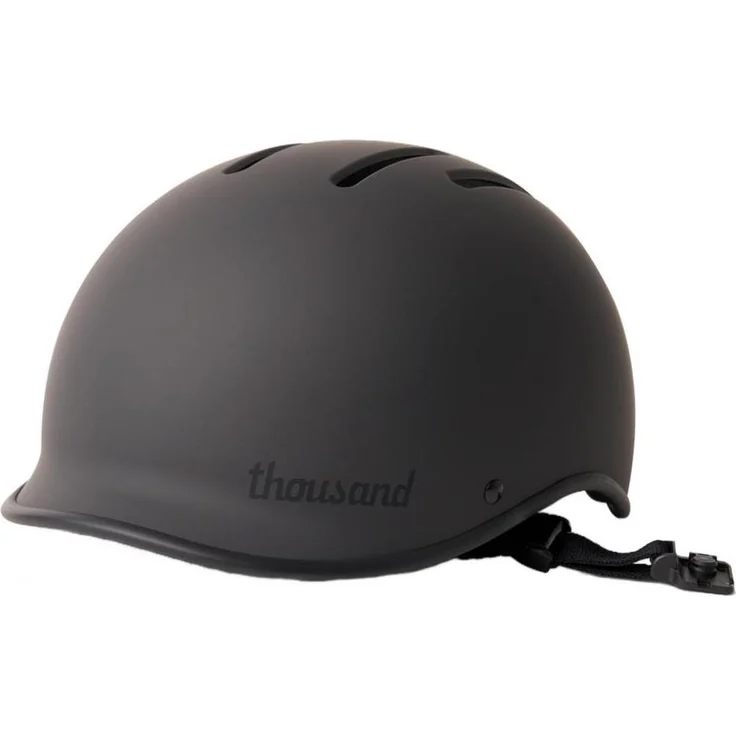 Thousand Heritage 2.0 Fahrradhelm Stealth Black S (54 - 57 cm) mit verbesserter Belüftung und Fidlock-Magnetverschluss – Bild 1