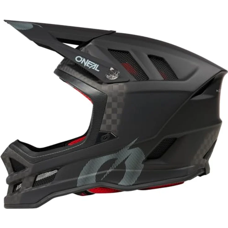 O'Neal BLADE CARBON IPX, MTB Helm schwarz, XL (61/62 cm), leicht, mit IPX Rotationsaufprallschutz und Fidlock Magnetverschluss – Bild 3