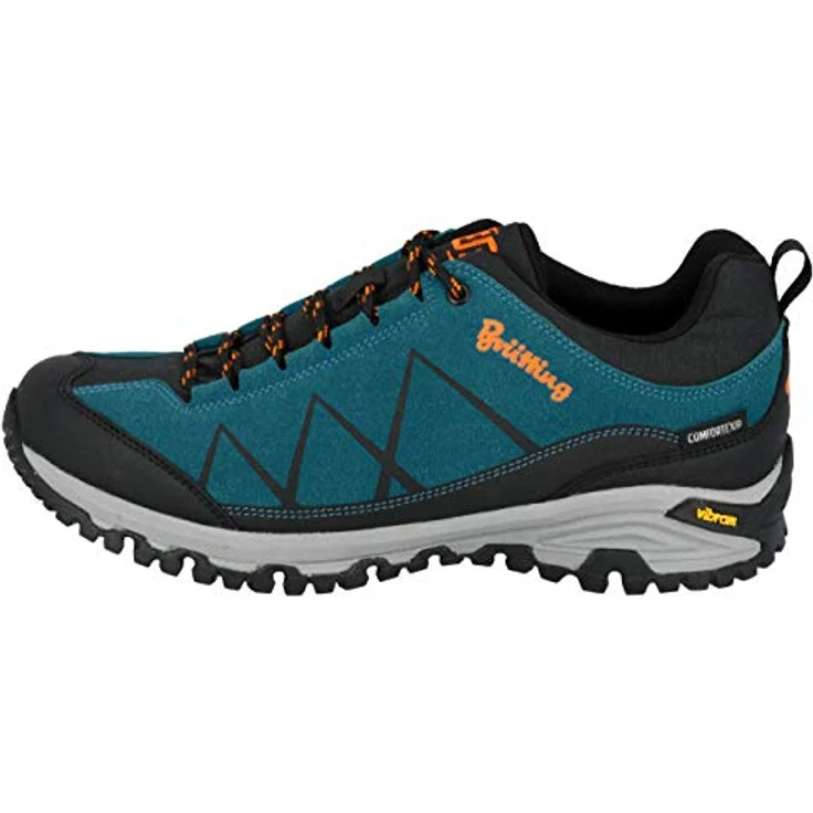 Brütting Kansas, Herren Wanderschuhe, robustes Synthetik-Obermaterial, farblich grün, Größe 44 – Bild 2