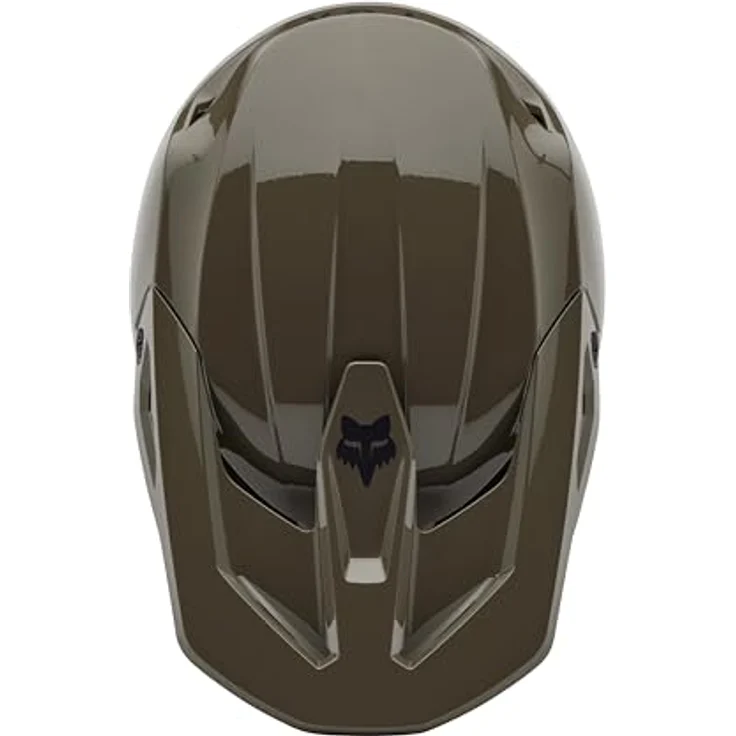 Fox Racing V1 Solid Helmet, MIPS-Motocrosshelm, Ash, XL (61 - 62 cm) mit verstellbarem Visier und optimaler Luftzirkulation – Bild 5