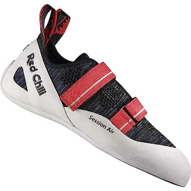 Red Chili Session Air, Herren Kletterschuhe, atmungsaktiv mit RX-Technologie und Klettverschluss, Größe 46, Rot – Bild 1