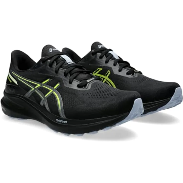 ASICS Performance GT-1000 13 GTX, Herren Laufschuhe mit FlyteFoam- und Gel-Technologie, Schwarz, Größe 44
