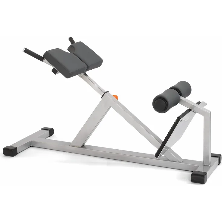 Sport-Thieme Rückenstrecker "MED", Silber, Hüftpolster höhenverstellbar, für gezielte Rücken- und Beinübungen
