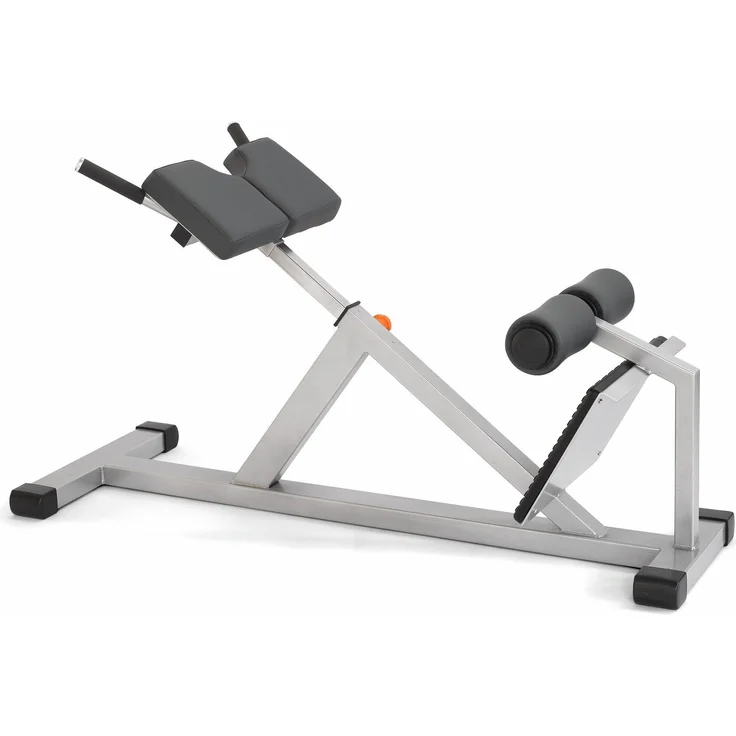 Sport-Thieme Rückenstrecker "MED", Silber, Hüftpolster höhenverstellbar, für gezielte Rücken- und Beinübungen