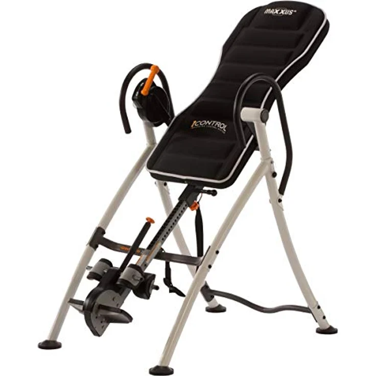 MAXXUS Inversionsbank Gravity Pro 2 - Verstellbarer Neigungswinkel, Klappbar, bis 160 kg - Schwerkrafttrainer, Inversionstisch, Rückentrainer, Inversionstrainer zur Entlastung der Wirbelsäule, Zuhause – Bild 1