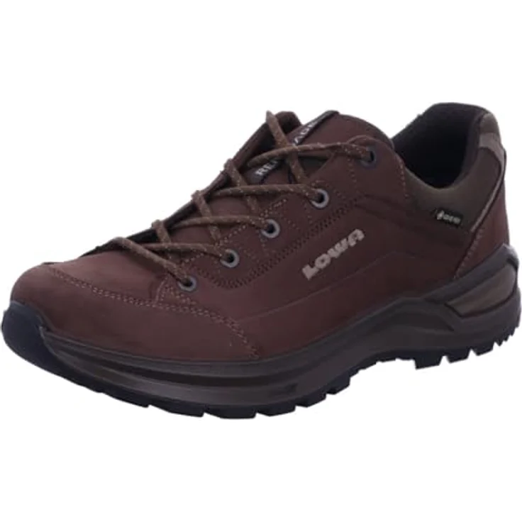Lowa Renegade EVO GTX LO, Trekkingschuh mit flexibler Passform und Nubukleder, schwarz – Bild 4