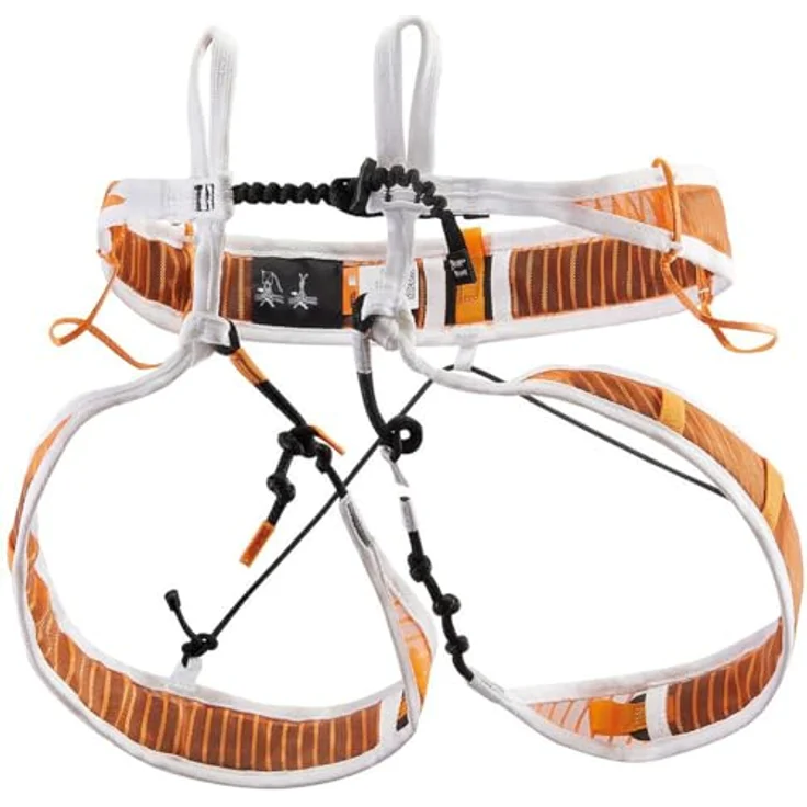 Petzl Fly, Klettergurt (M) mit FUSEFRAME-Technologie, abnehmbaren Polstern und Eisschraubenhalterung, 130 g – Bild 2