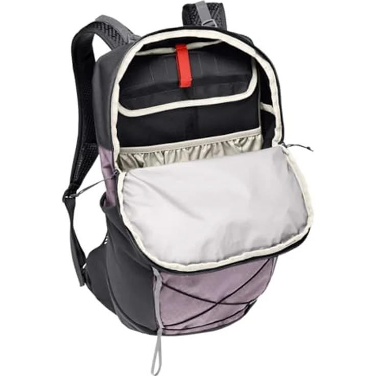 VAUDE Rucksack Agile Air 20 Liter, Wanderrucksack mit belüftetem Netzrücken, purple ash, Einheitsgröße – Bild 3