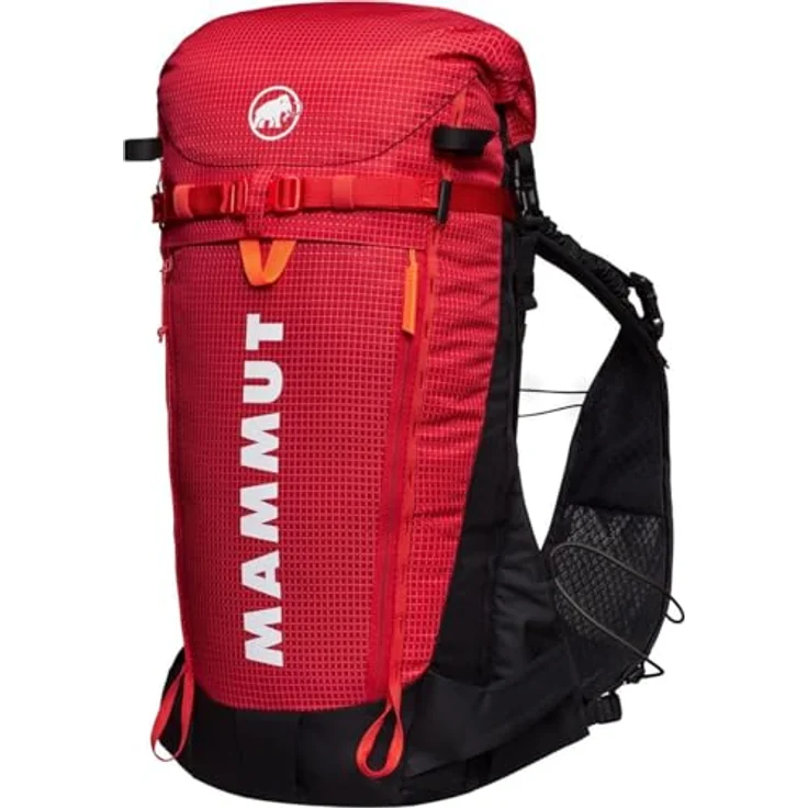 Mammut Aenergy Wanderrucksack, 46 cm, rot-schwarz, 100% Polyamid, kompakt und robust – Bild 1