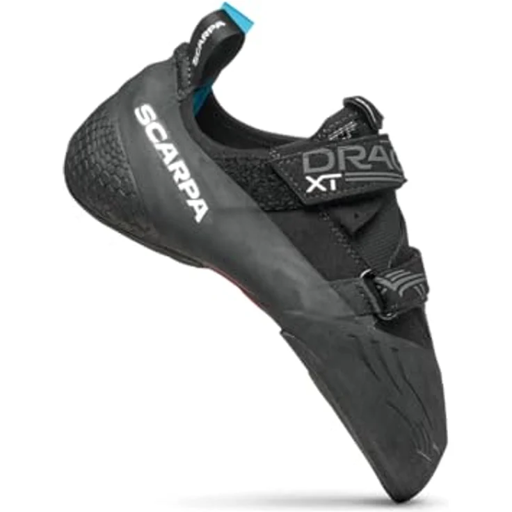 Scarpa Drago XT Kletterschuhe, Sensibilität & Hook Performance, Größe 43.5, Grau, Schwarz – Bild 3