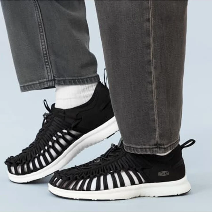 Keen Wanderschuhe Trekkingschuh, flexibles Obermaterial aus Kordeln in Häkeloptik, geruchsneutralisierendes Fußbett, elastische Zugbandschnürung – Bild 8
