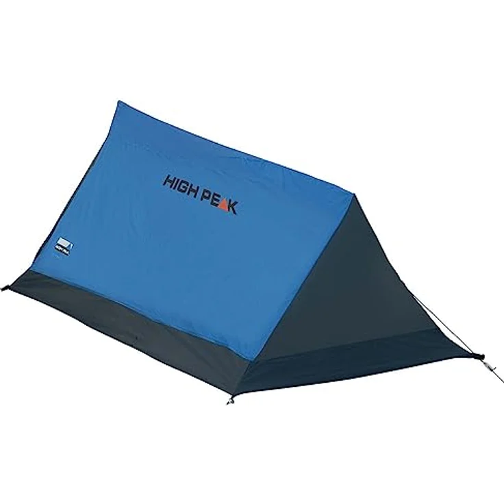 High Peak Kuppelzelt, 1 kg für 2 Personen, wasserdicht mit permanenter Belüftung und schnellem Aufbau, signalrot – Bild 3