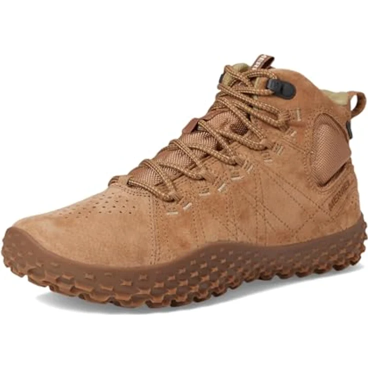 Merrell Wrapt Mid WP, Wanderschuh für Damen mit wasserdichter Membran und Mesh-Innenfutter, Schwarz – Bild 7