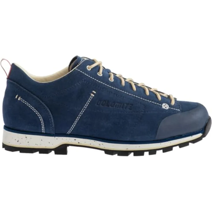 Dolomite 54 Low Evo, Wanderschuhe aus LWG-zertifiziertem Wildleder, recyceltem Mesh, Vibram Laufsohle, blau, Größe 44,5 – Bild 4