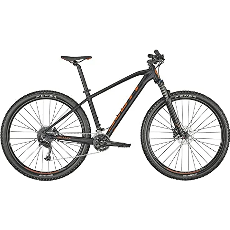Scott Aspect 740, Hardtail-Mountainbike mit Federgabel-Lockout und Scheibenbremsen, schwarz, Größe M