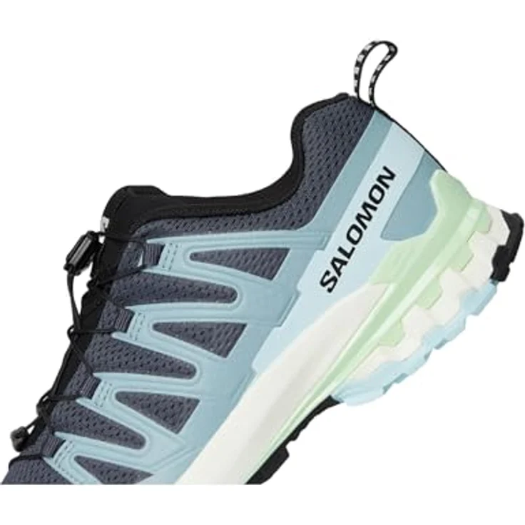 Salomon XA Pro 3D V9 Damen Wanderschuh, Multifunktionsschuh mit EnergyCell™+ Dämpfung, All-Terrain Contagrip® Außensohle, blau, Größe 6.5 – Bild 6