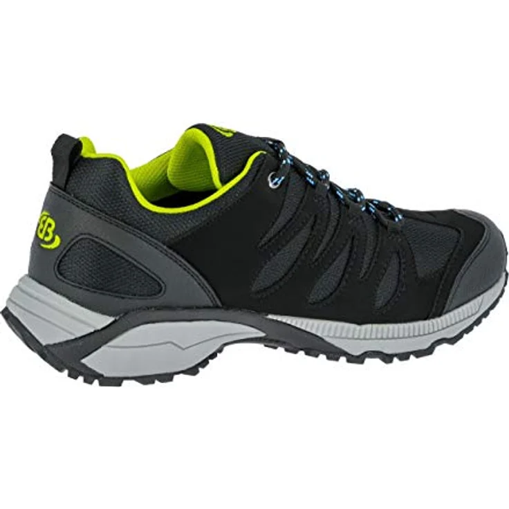 BRÜTTING Wanderschuh Outdoorschuh, Größe 43 EU, Schwarz, Obermaterial Mesh, Schnürer – Bild 4
