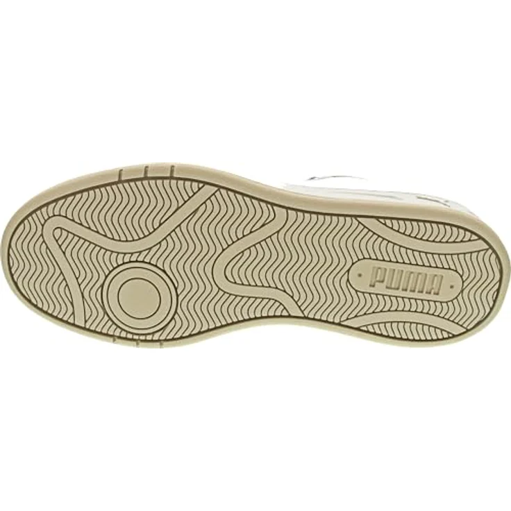 PUMA Court Classy 3950210016, Retro-Tennis Laufschuhe mit SOFTFOAM&plus; Innensohle, 7.5 in weiß-toasted almond – Bild 6
