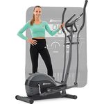 Hop-Sport Crosstrainer HS-003C Ergometer Ellipsentrainer Nordic Walking Stepper Ideal für Zuhause bis 120 kg