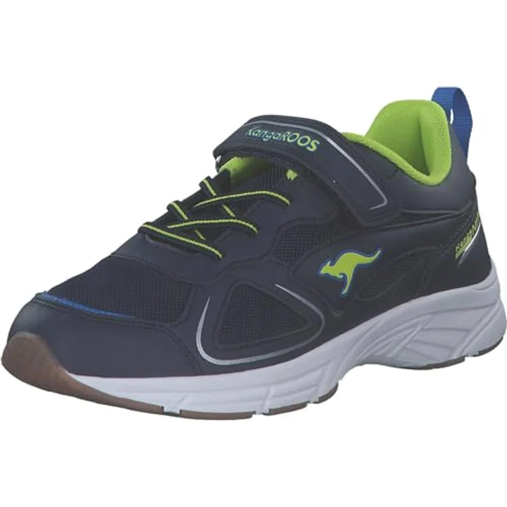 KangaRoos K-NI Roug EV Laufschuh, Blau, Sportlich mit Klettverschluss und pflegeleichtem Materialmix – Bild 2