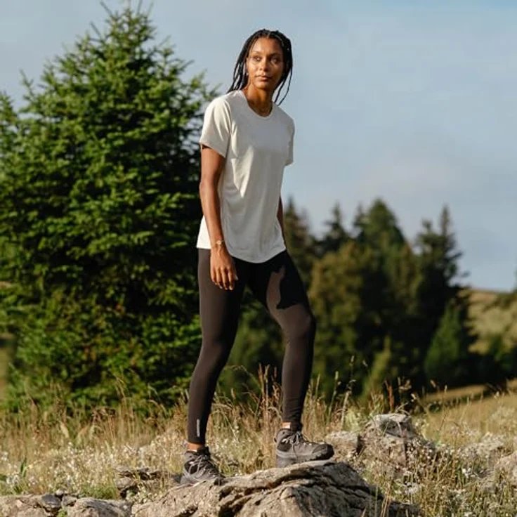 Salomon QUEST ROVE GORE-TEX® W, Wasserdichte Wanderschuhe für Damen mit Knöchelschutz und atmungsaktiver GORE-TEX®-Membran – Bild 6